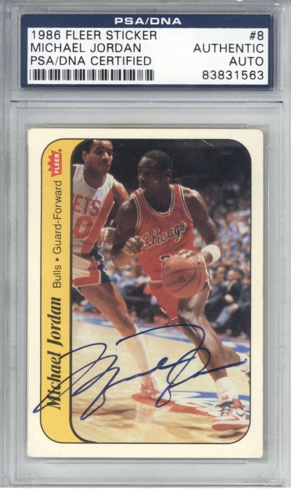michael jordan autograph psa